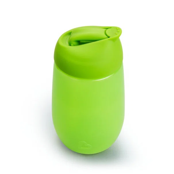 Παγούρι 296ml Με Καλαμάκι Munchkin Simple Clean Straw Cup Green