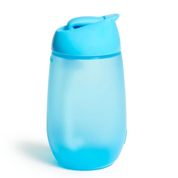 Παγούρι 296ml Με Καλαμάκι Munchkin Simple Clean Straw Cup Blue
