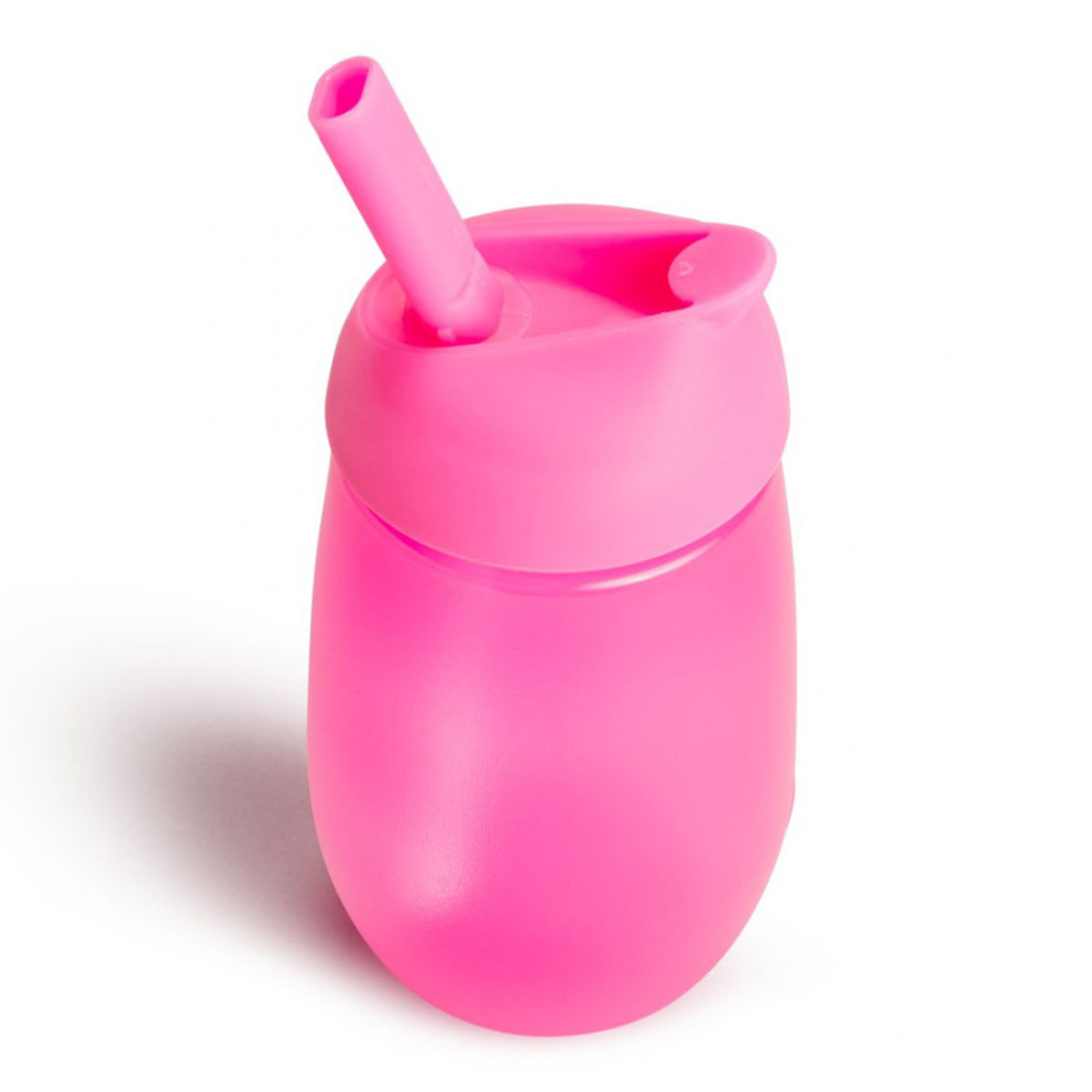 Παγούρι 296Ml με Καλαμάκι Munchkin Simple Clean Straw Cup Pink Παιδικά Είδη Φαγητού & Αξεσουάρ Σερβιρίσματος Μπουκάλια Παγούρια Spitishop