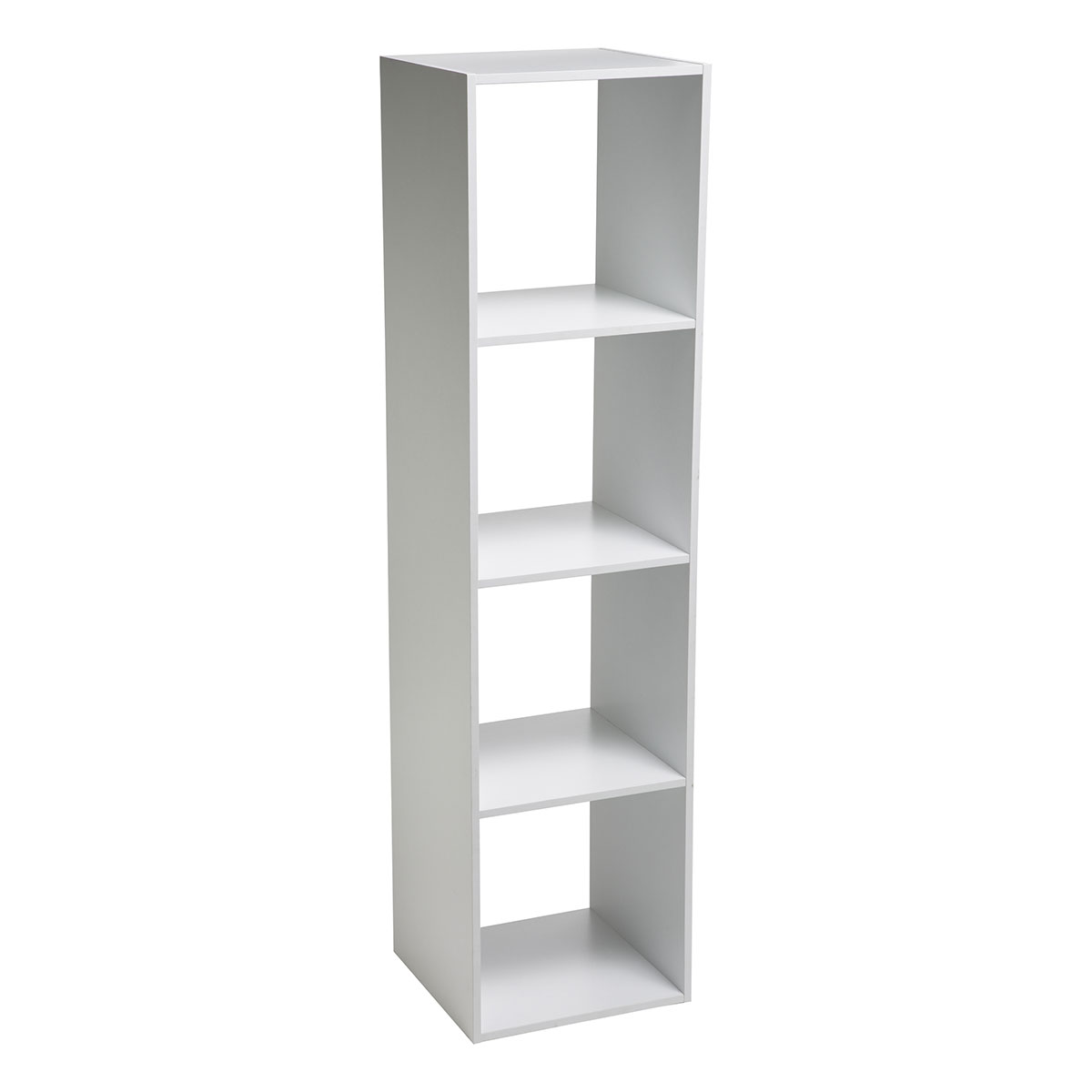 Βιβλιοθήκη Δαπέδου 4 Θέσεων (34.5x32x134) F-V Box Mix White 173686C