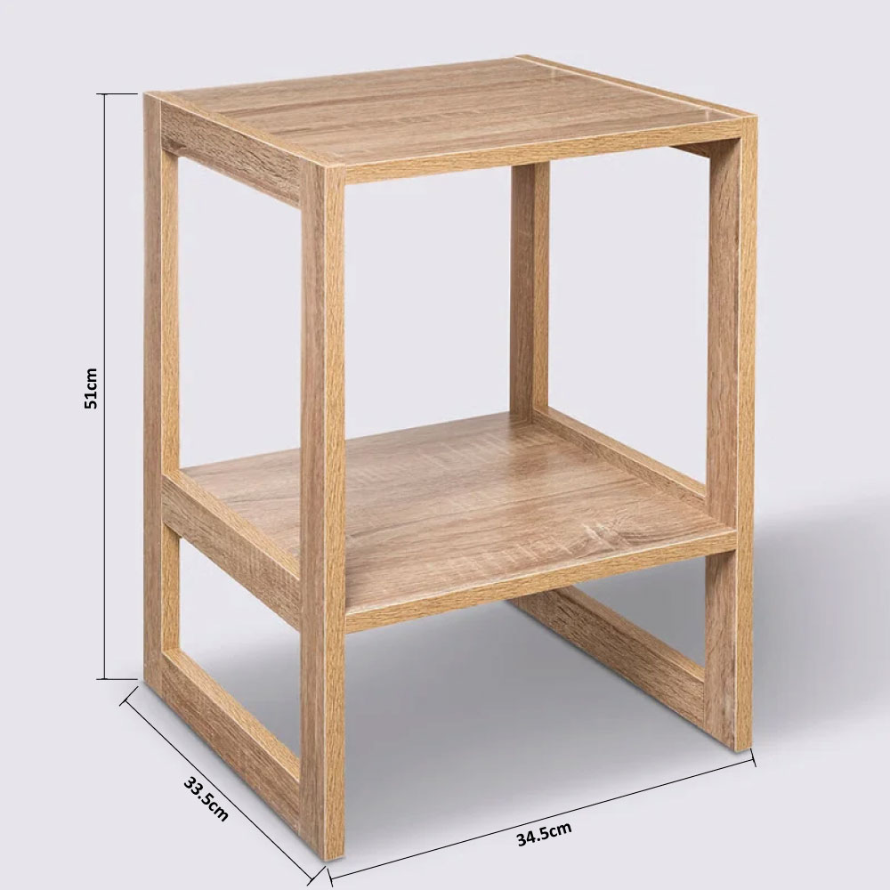 Ραφιέρα Δαπέδου 2 Θέσεων (34 5X33 5X51) F-V Stackable 181220 Έπιπλα Βιβλιοθήκες - Ραφιέρες Spitishop