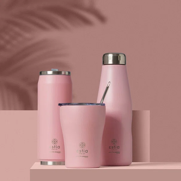 Ποτήρι Θερμός 500ml Estia Save The Aegean Blossom Rose 01-10317