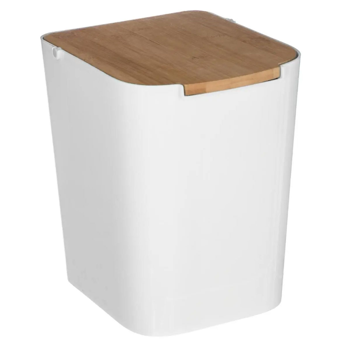 Καλάθι Απορριμμάτων (22 4X18 3X24 4) F-V 5Lt Natureo White 155924A Μπάνιο Αξεσουάρ Μπάνιου Κάδοι Spitishop
