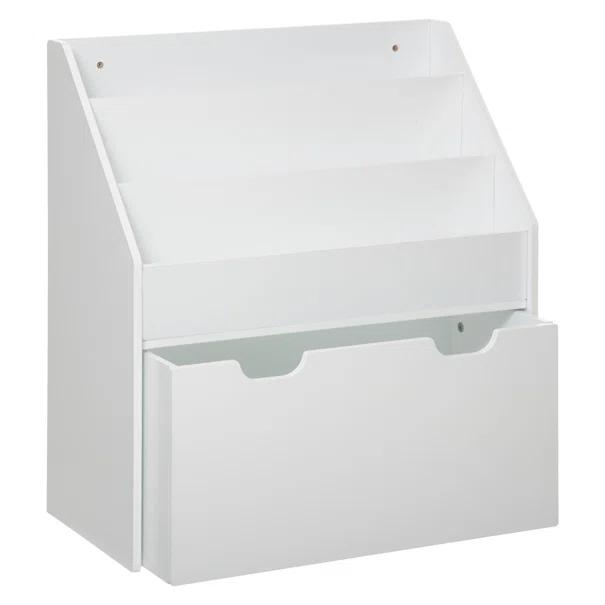 Παιδική Βιβλιοθήκη Με Συρτάρι (62.7x30x70) A-S White 127221C