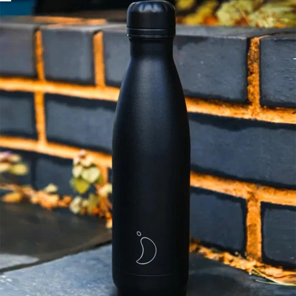 Μπουκάλι Θερμός 750ml Chilly's All Black