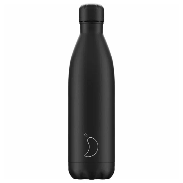 Μπουκάλι Θερμός 750ml Chilly's All Black
