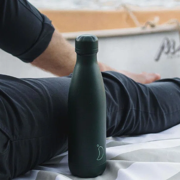 Μπουκάλι Θερμός 500ml Chilly's Bottle All Matte Green