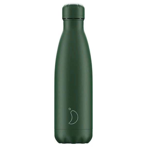 Μπουκάλι Θερμός 500ml Chilly's Bottle All Matte Green