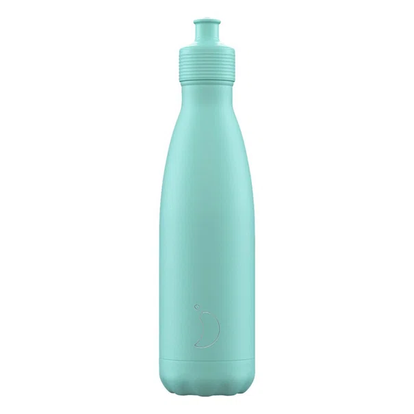 Μπουκάλι Θερμός 500ml Chilly's Με Sport Πώμα Pastel Green