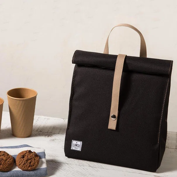 Ισοθερμική Τσάντα Φαγητού 5lt The Lunch Bags Original Black