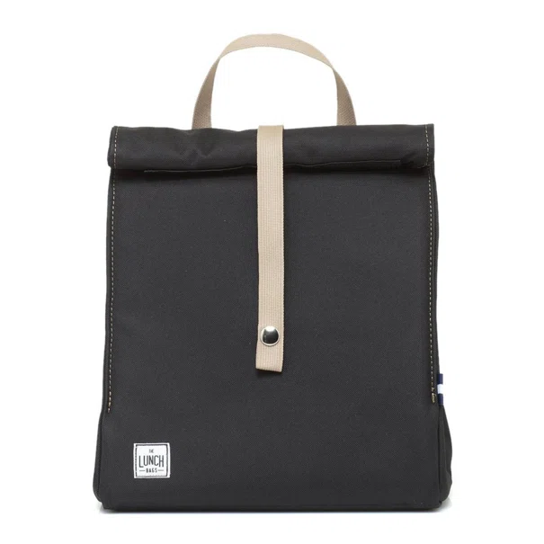 Ισοθερμική Τσάντα Φαγητού 8lt + Παγοκύστη The Lunch Bags Original Plus Black