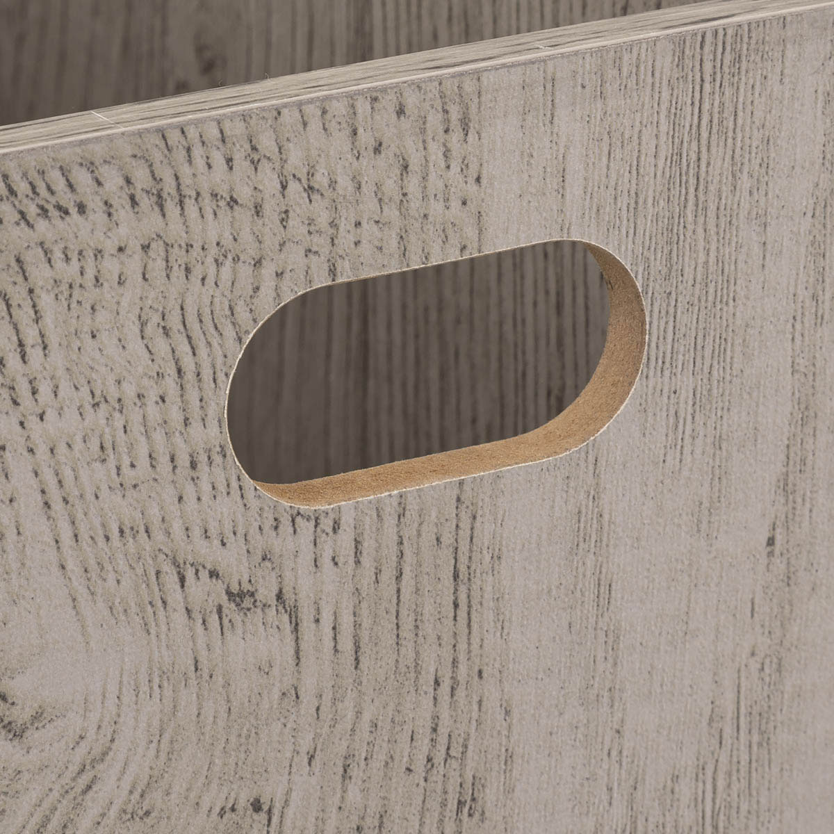 Κουτί Αποθήκευσης (15x31x15) F-V Wooden Grey 181268A