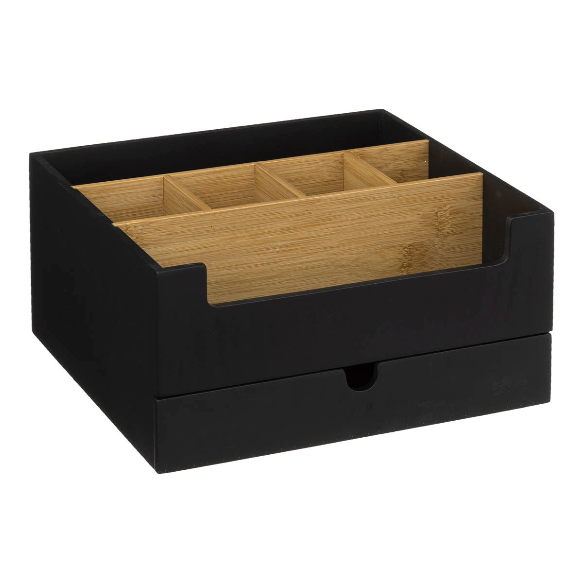 Θήκη Οργάνωσης Με Συρτάρι (26x24x13) F-V Natureo Black 174750B