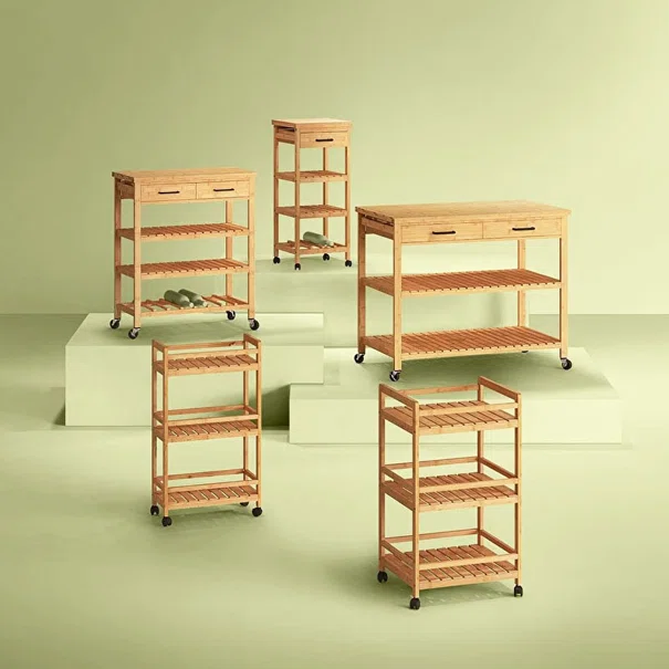 Τρόλεϊ/Ραφιέρα 3 Θέσεων (45.3x22x80) F-V Linha 189605