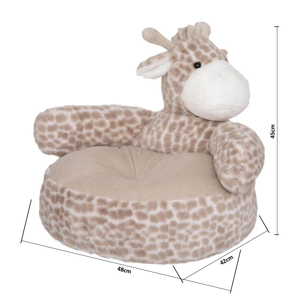 Παιδική Πολυθρόνα (48X42X45) A-S Giraffe 188246B Παιδικά Βρεφικά & Έπιπλα Παιδικές Πολυθρόνες-Πουφ Spitishop