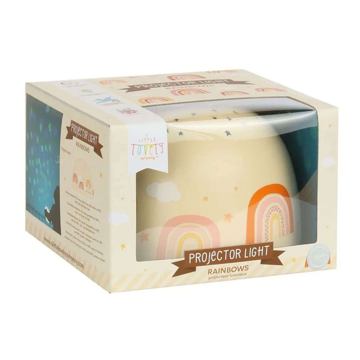 Προβολέας Α Little Lovely Company Rainbows Plramc09 Παιχνίδια Μόμπιλε Spitishop