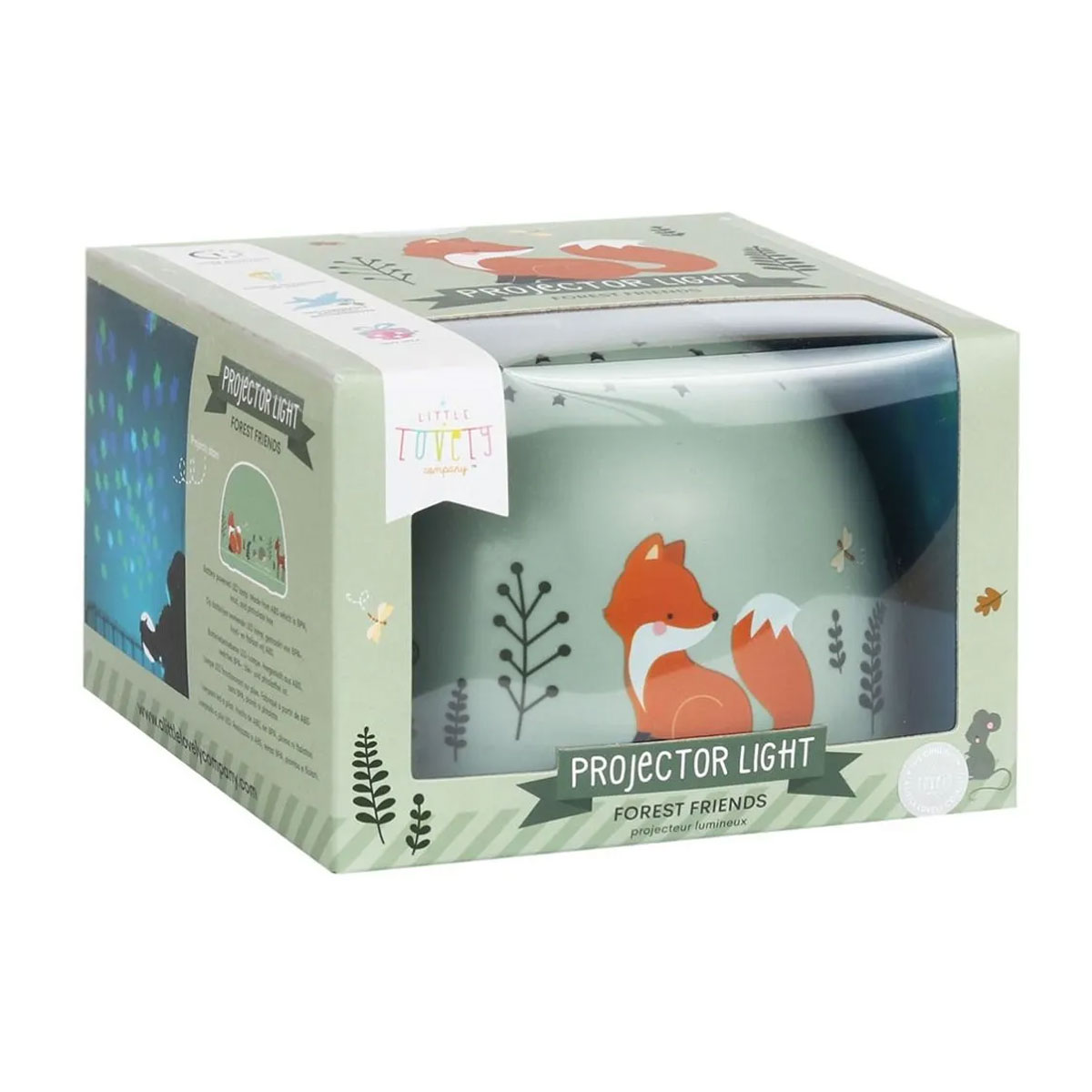 Προβολέας Α Little Lovely Company Forest Friends Plffmc18 Προτάσεις Δώρων Χριστουγεννιάτικα Δώρα Spitishop