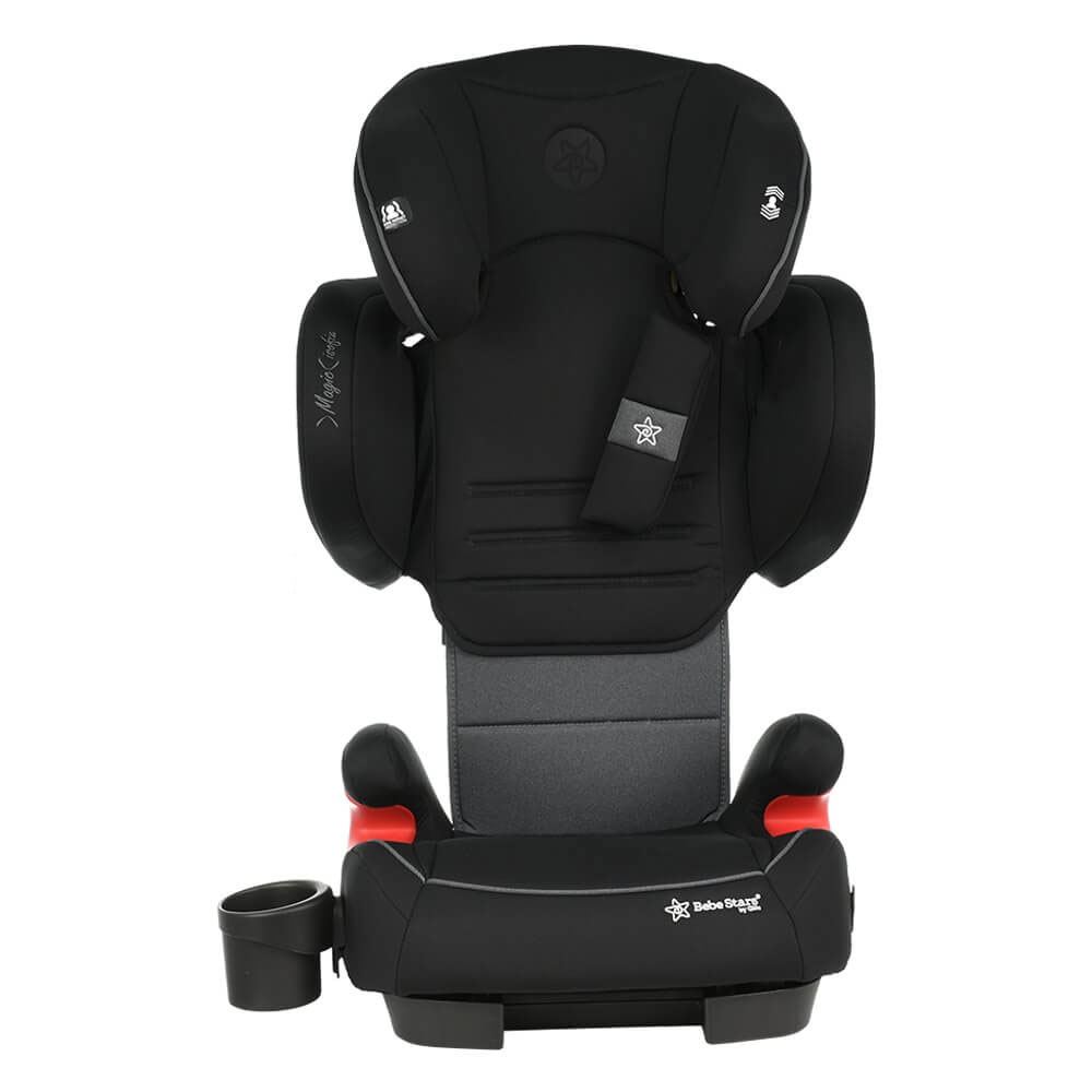 Κάθισμα Αυτοκινήτου ISOfix (15-36kg) Bebe Stars Magic Grey 942-186