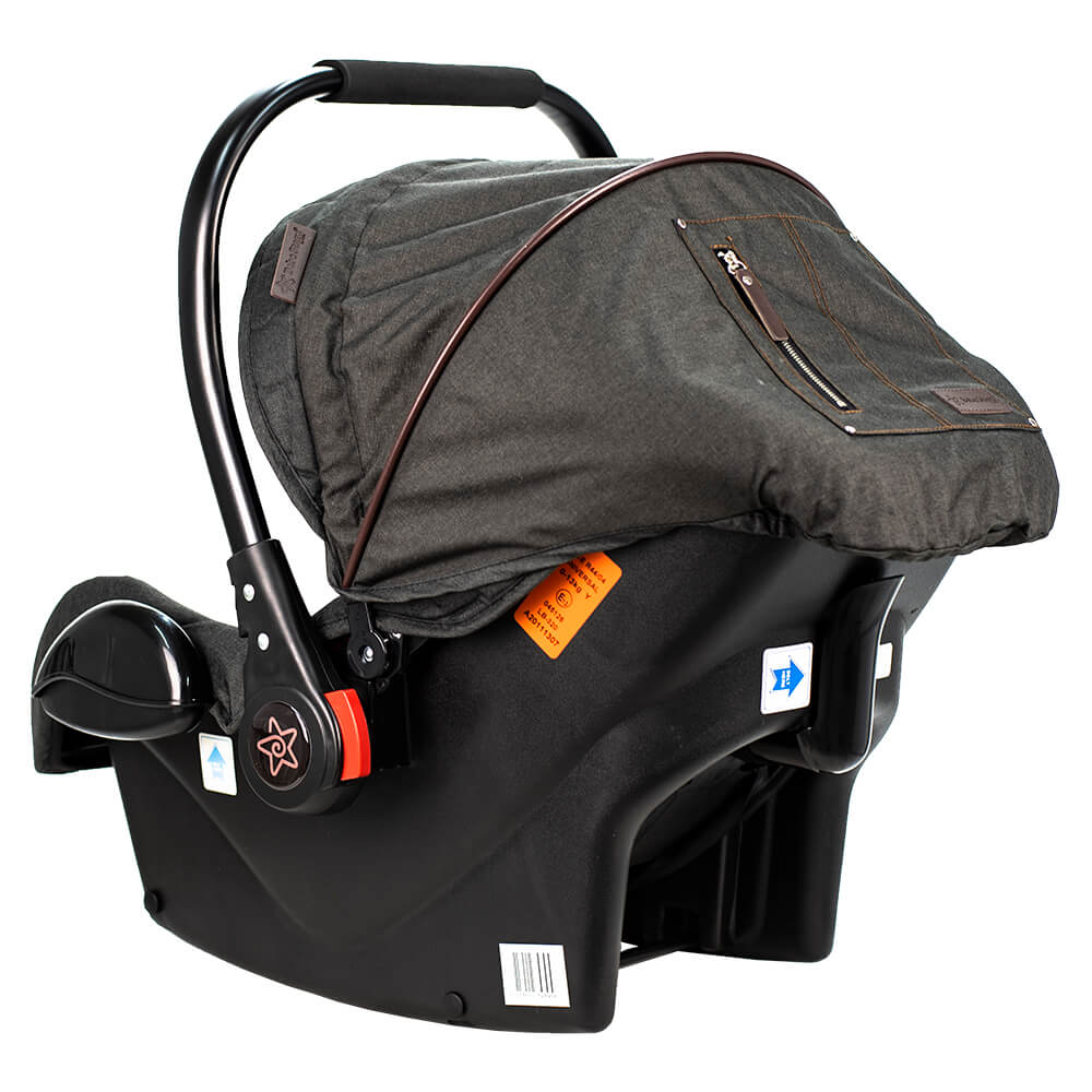 Κάθισμα Αυτοκινήτου (0-13kg) Bebe Stars Baby Plus Graphite 007-189