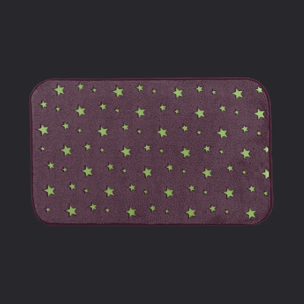Φωσφοριζέ Πατάκι (50x80) L-C Fluo Night Fuchsia 1611416