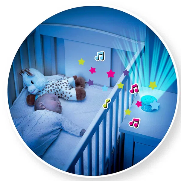 Sophie The Giraffe Με Προτζέκτορα & Μουσική Lullaby Dreams S850739