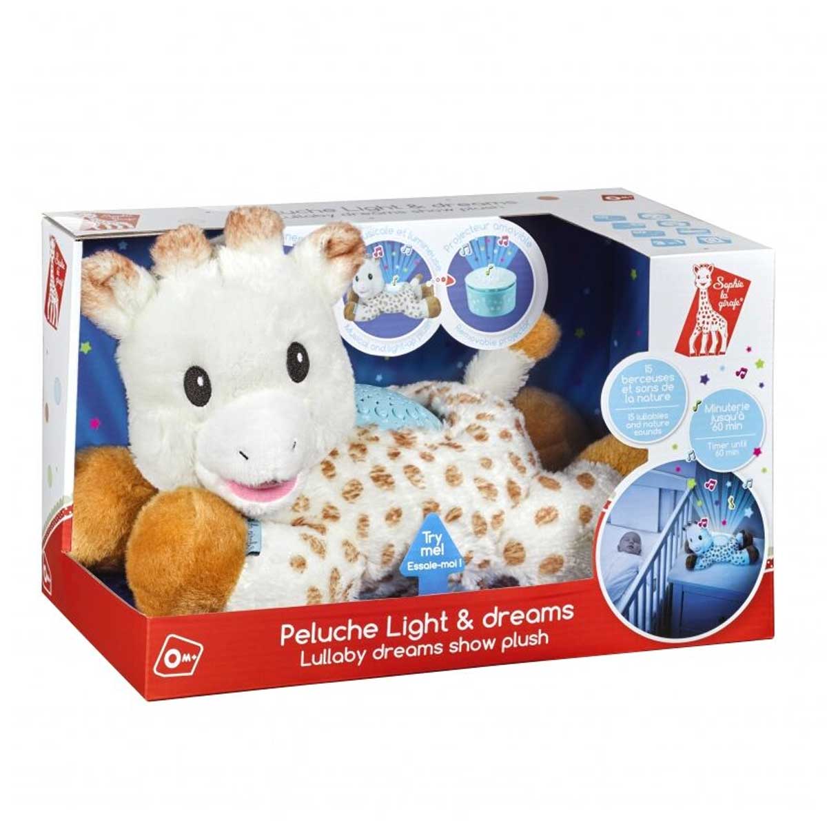 Sophie The Giraffe με Προτζέκτορα Μουσική Lullaby Dreams S850739 Παιχνίδια Βρεφικά για Μωρά 0 - 6 Μηνών Spitishop