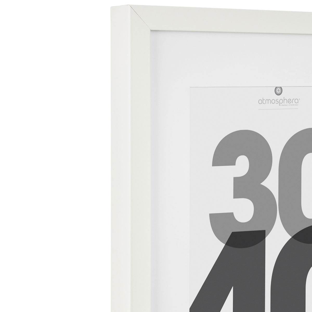 Κορνίζα (30X40) A-S White Frame 121158B Διακόσμηση Κορνίζες Τοίχου Spitishop