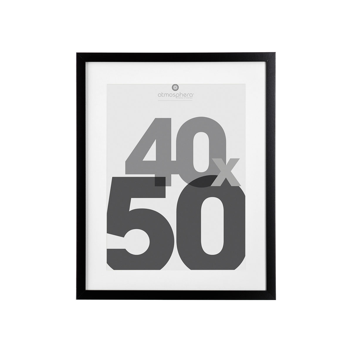 Κορνίζα (40x50) A-S Black Frame 121160A