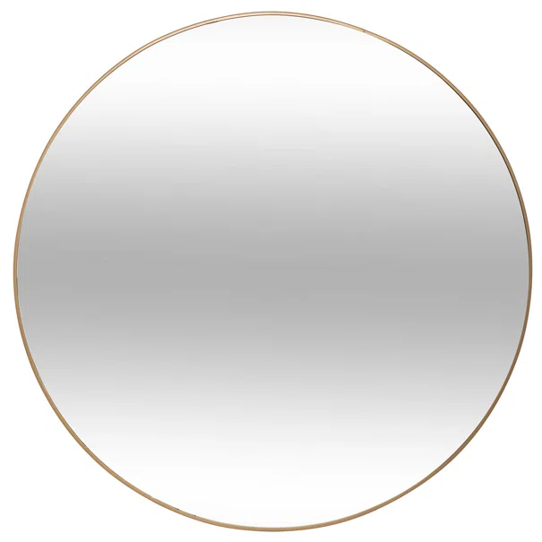 Διακοσμητικός Καθρέφτης Τοίχου (Φ76) A-S Alice Gold 179422B
