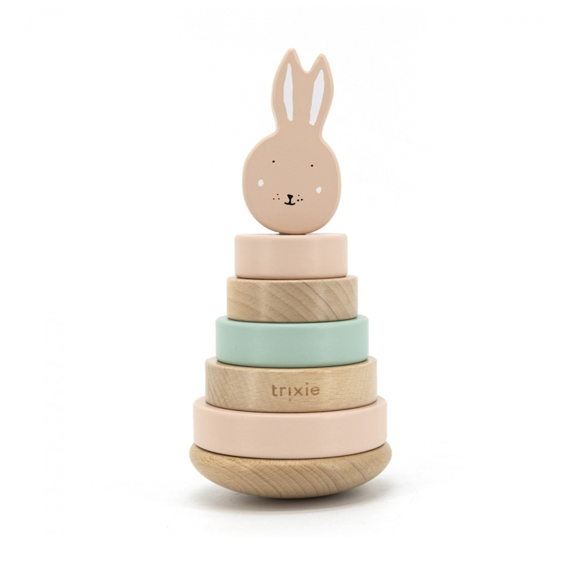 Ξύλινη Πυραμίδα Στοίβαξης & Ισορροπίας Trixie Rabbit