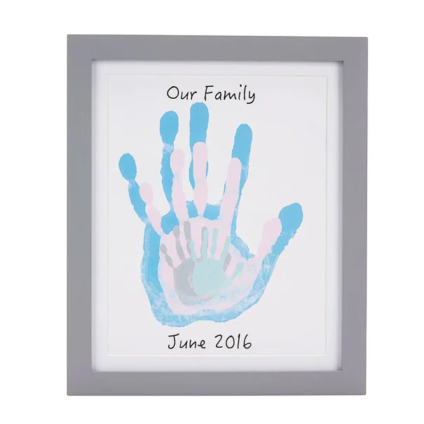Κορνίζα Για Αποτύπωμα Χεριών Pearhead Our Family Handprint PH-P63024