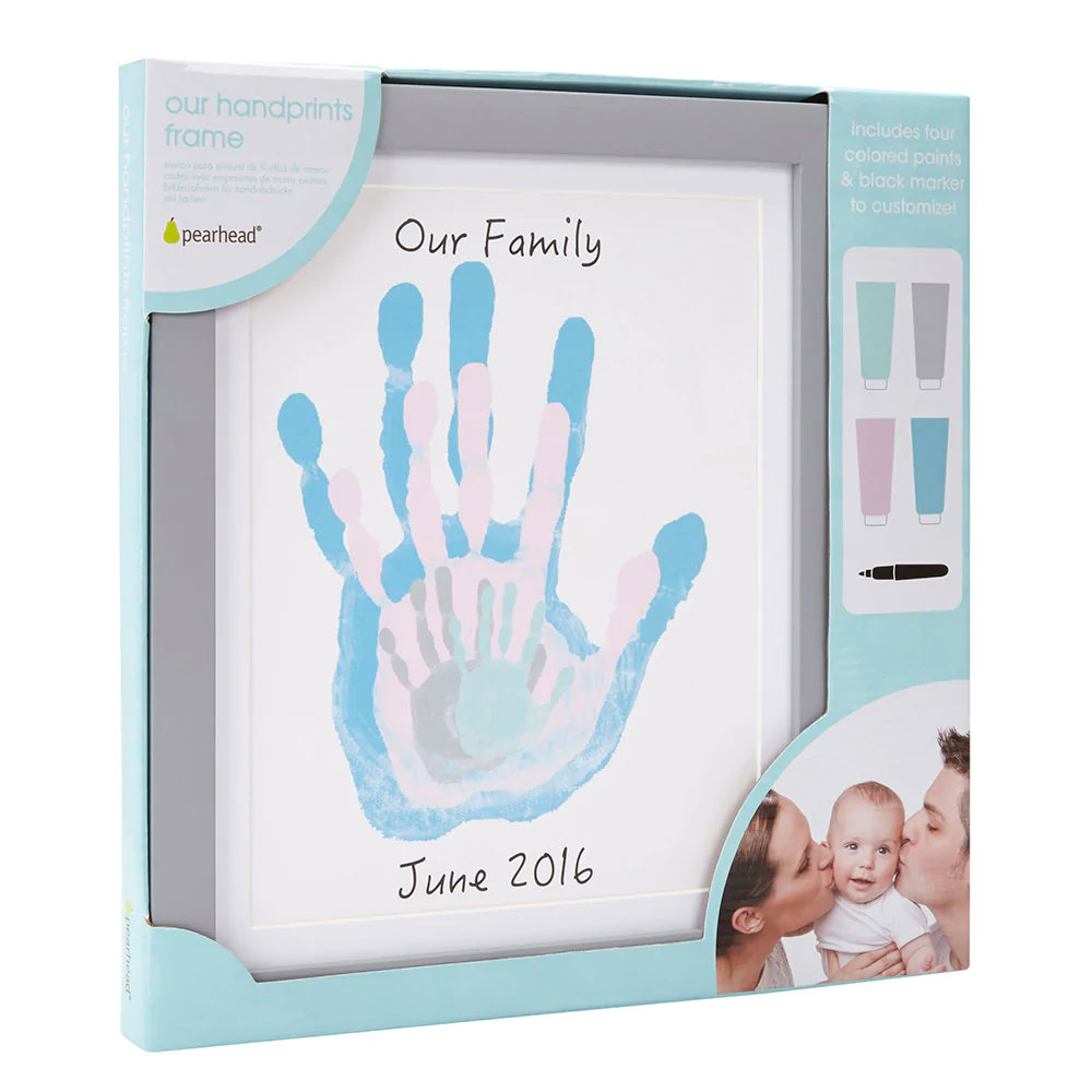 Κορνίζα για Αποτύπωμα Χεριών Pearhead Our Family Handprint Ph-P63024 Παιδικά Διακόσμηση Παιδικού Δωματίου Διακοσμητικά Αγόρια Spitishop