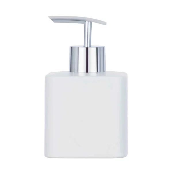 Dispenser Μπάνιου 290ml (7.5x8.5x13) Wenko Hexa White Matt 23234100