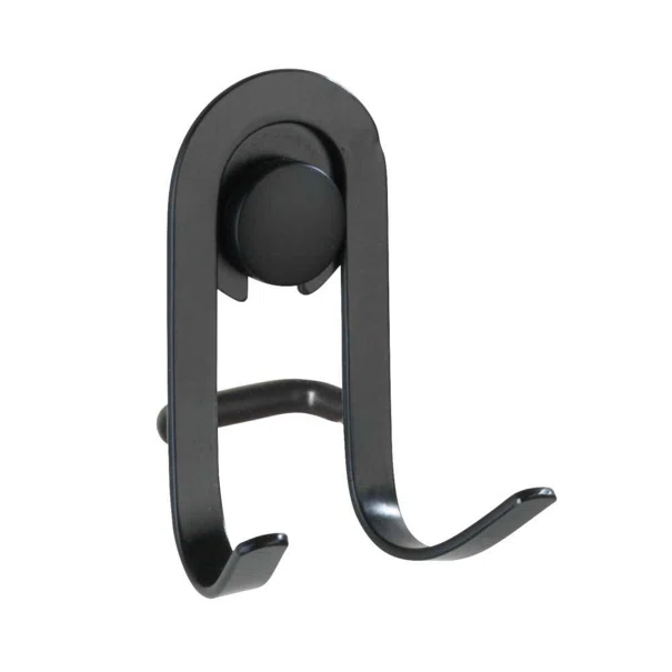 Κρεμαστράκια Τοίχου (Σετ 2τμχ) Wenko Classic Plus Black 23873100