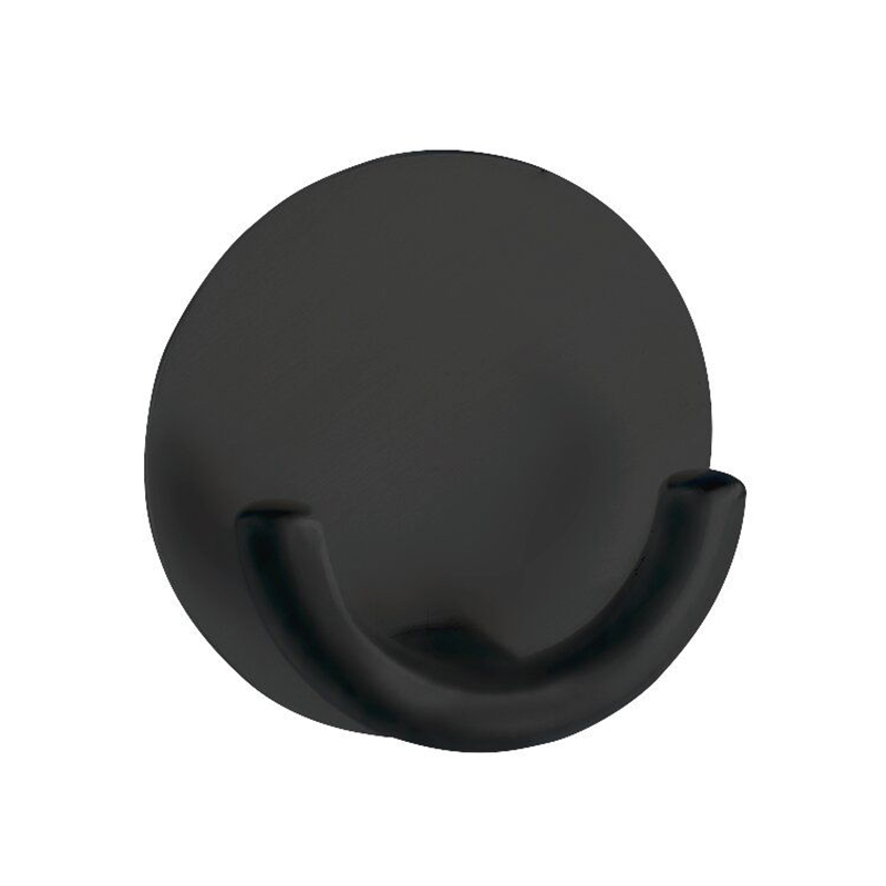 Κρεμαστράκι Αυτοκόλλητο (Φ5.5x2.5) Wenko Rondo Black 54850100