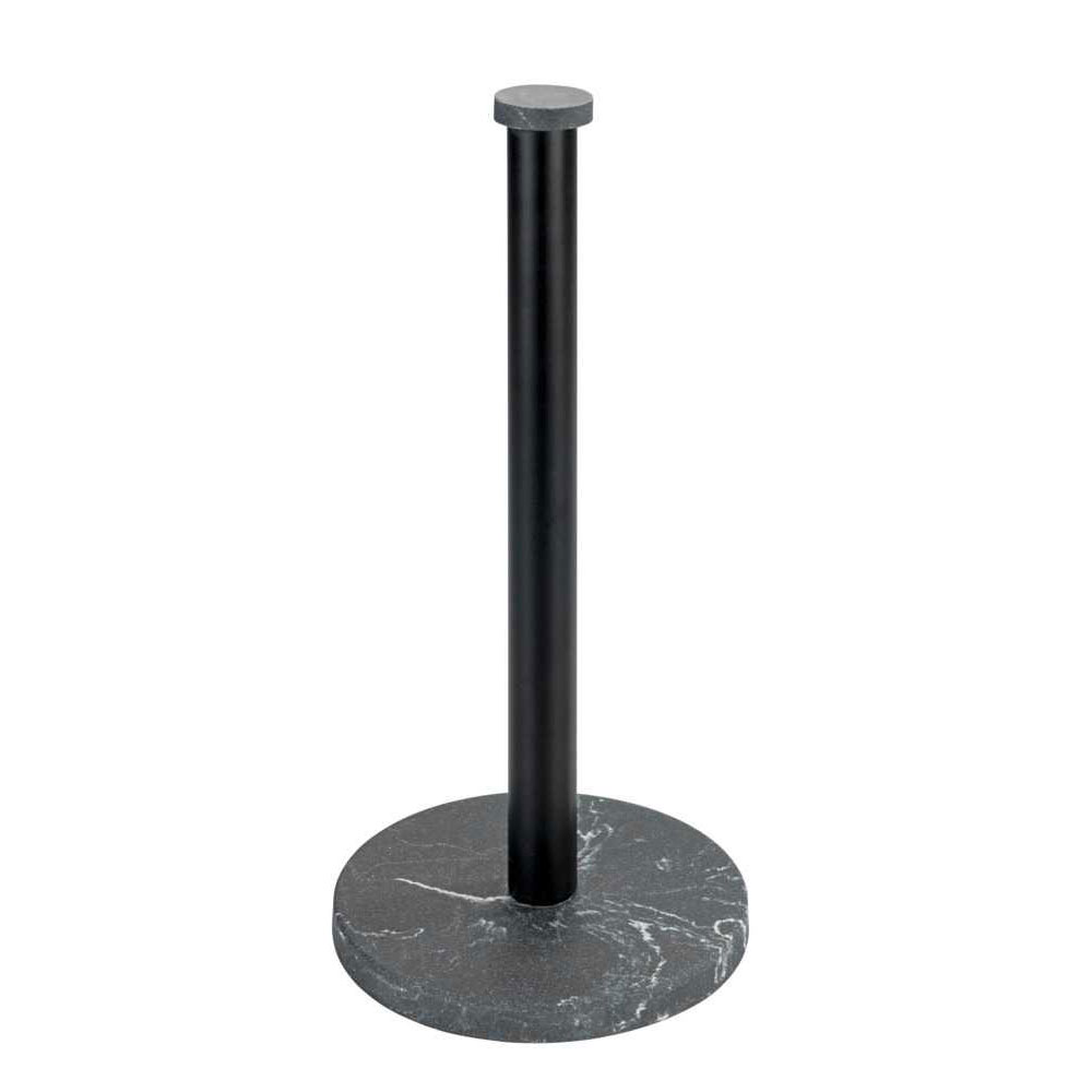 Βάση για Χαρτί Κουζίνας Wenko Marble Black 53212100 Οργάνωση & Αποθήκευση Χαρτοπετσετοθήκες - Βάσεις Spitishop