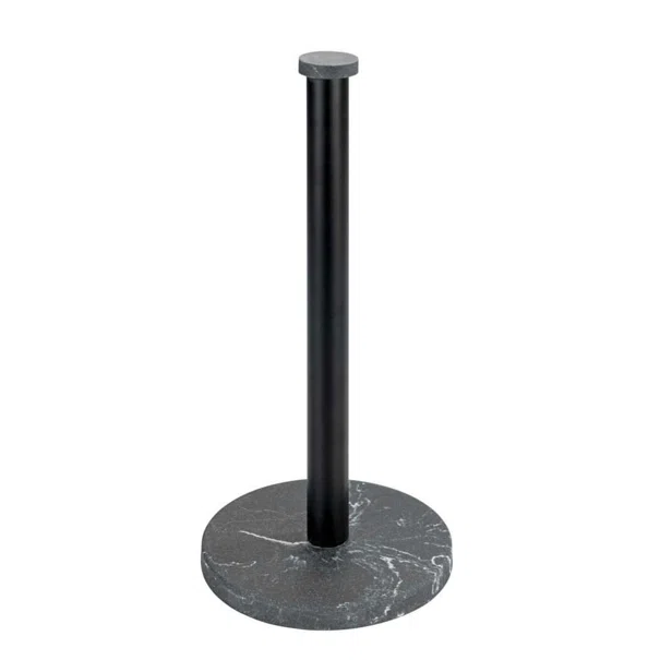 Βάση Για Χαρτί Κουζίνας Wenko Marble Black 53212100