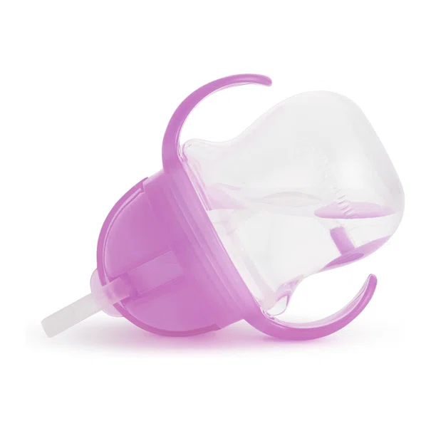 Ποτήρι Εκπαιδευτικό 207ml Με Καλαμάκι Munchkin Tip & Sip Cup Purple