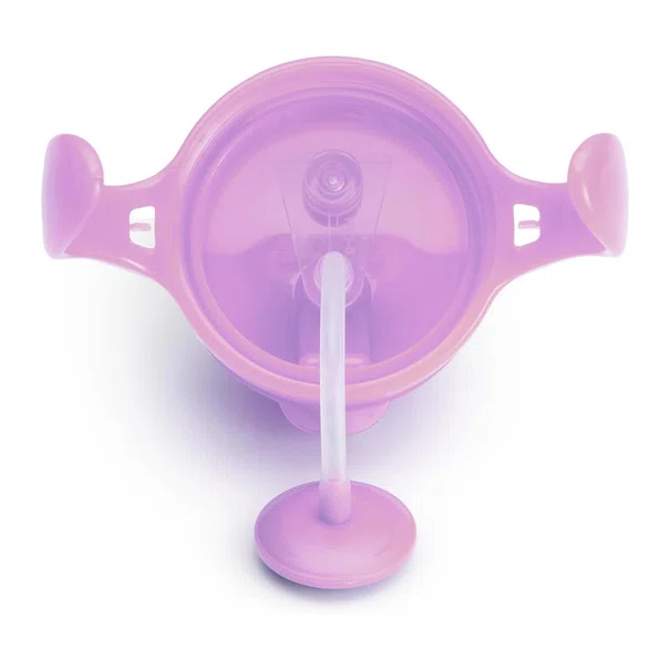 Ποτήρι Εκπαιδευτικό 207ml Με Καλαμάκι Munchkin Tip & Sip Cup Purple