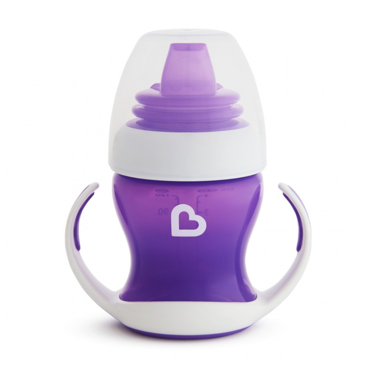 Ποτήρι Εκπαιδευτικό 118ml Munchkin Gentle First Cup Purple