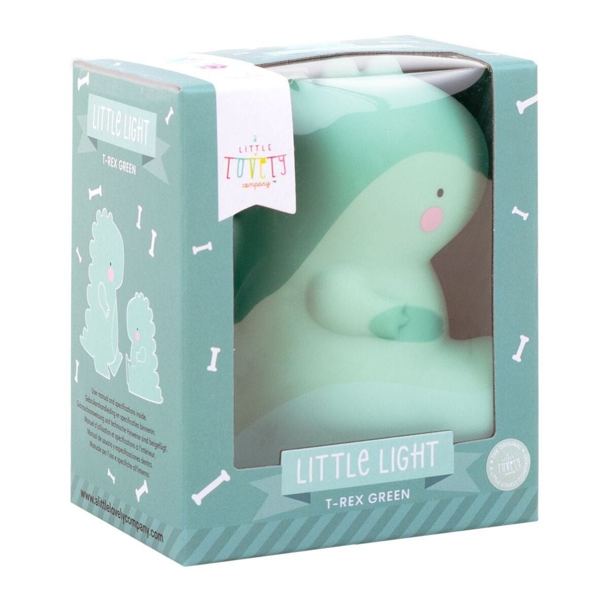 Παιδικό Φωτάκι Νυκτός Α Little Lovely Company T-Rex Lltrmi72 Φωτιστικά Παιδικά για Αγόρια Spitishop