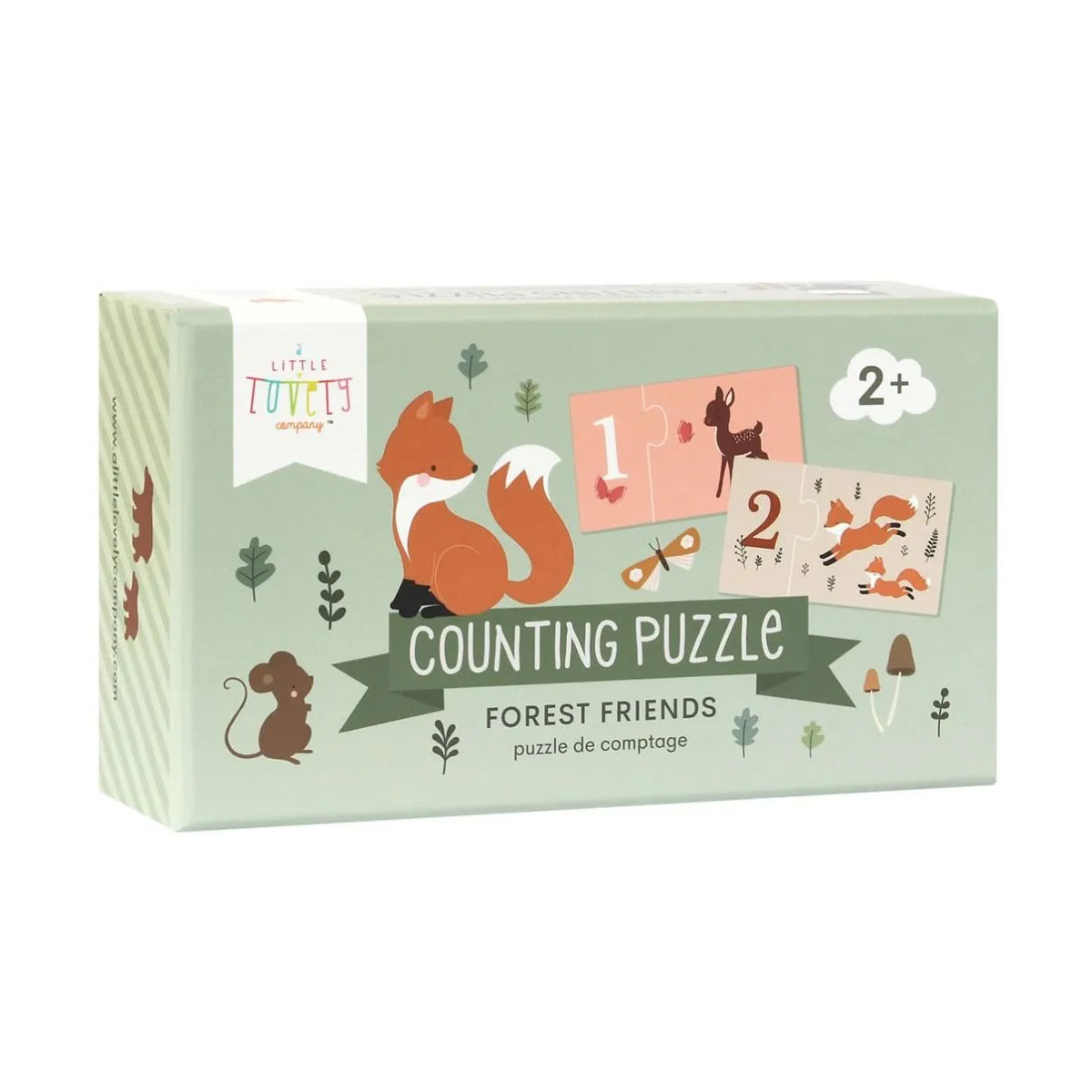 Σετ 10 Παζλ Προόδου Α Little Lovely Company Forest Friends Pgcpff01 Παιχνίδια Spitishop