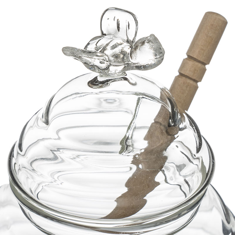 Μελιέρα Με Κουτάλι 400ml F-V Honey Jar 160613