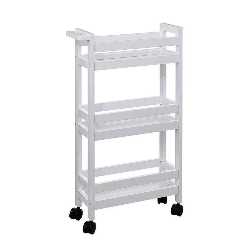 Τρόλεϊ/Ραφιέρα 3 Θέσεων (40x15.5x75) F-V Wheels Trolley Cotton 174762I