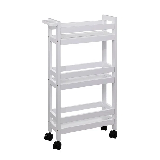 Τρόλεϊ/Ραφιέρα 3 Θέσεων (40x15.5x75) F-V Wheels Trolley Cotton 174762I