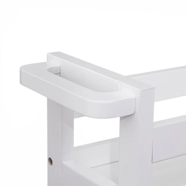 Τρόλεϊ/Ραφιέρα 3 Θέσεων (40x15.5x75) F-V Wheels Trolley Cotton 174762I
