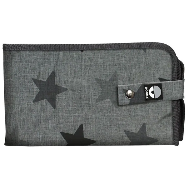 Αλλαξιέρα Ταξιδίου (60x34) Dooky Grey Stars DK-126466