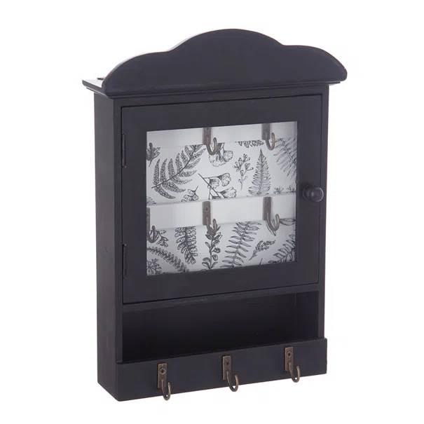 Κλειδοθήκη (20x5.5x28.5) A-S Key Box Black 148438