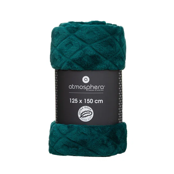 Κουβέρτα Καναπέ Fleece (125x150) A-S Flanel Losan Green 164044Q