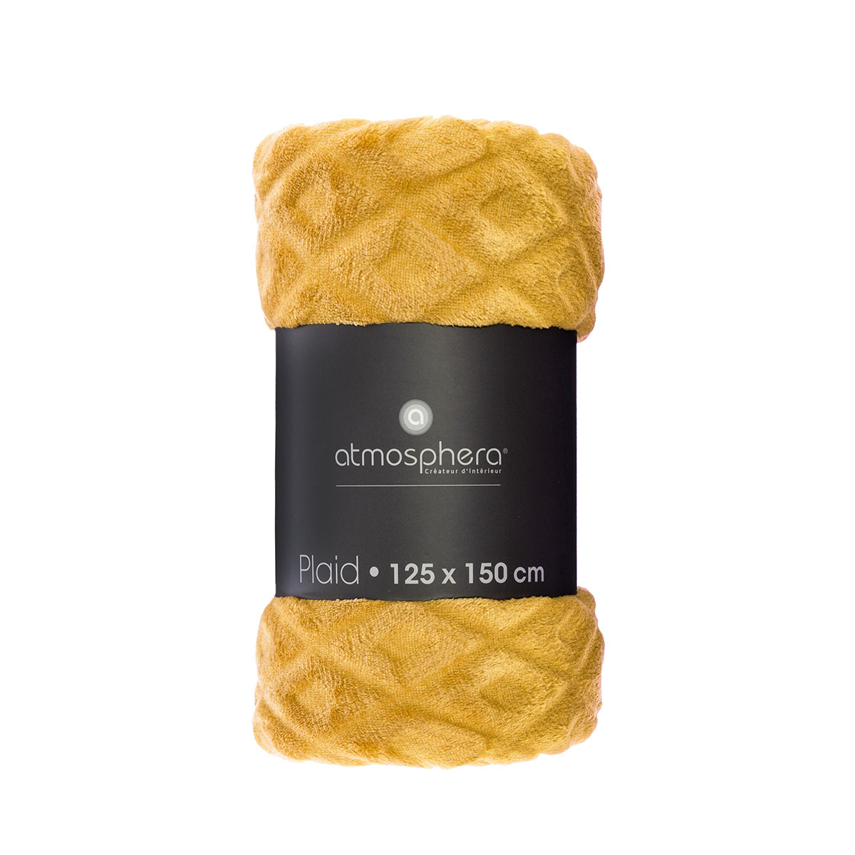 Κουβέρτα Καναπέ Fleece (125X150) A-S Flanel Losan Ochra 164044R Λευκά Είδη Σαλονιού Κουβέρτες Spitishop